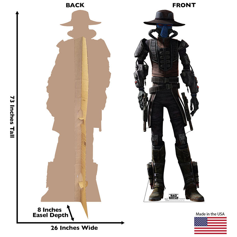 CAD BANE "Star Wars: The Bad Batch" Cardboard Cutout Standup / Standee