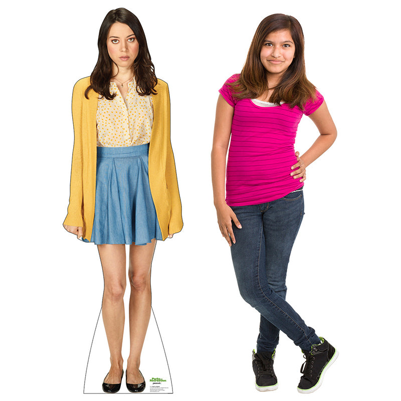 APRIL LUDGATE "Parks and Recreation" Cardboard Cutout Standup / Standee