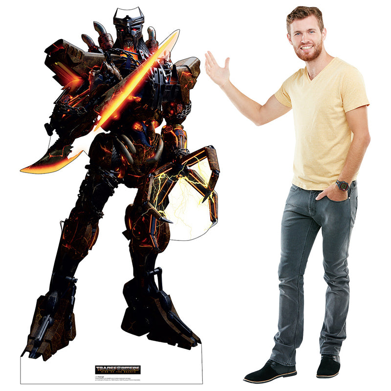 SCOURGE "Transformers: Rise of the Beasts" Cardboard Cutout Standup / Standee