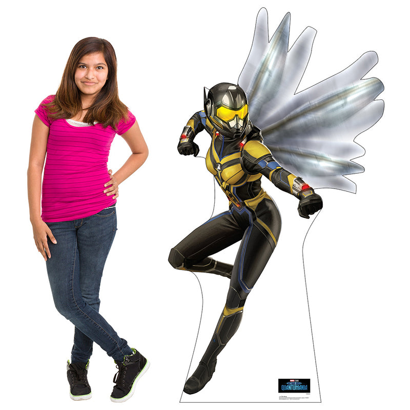 *** DISCONTINUED *** THE WASP / HOPE VAN DYNE "Ant-Man and the Wasp: Quantumania" Cardboard Cutout Standup / Standee