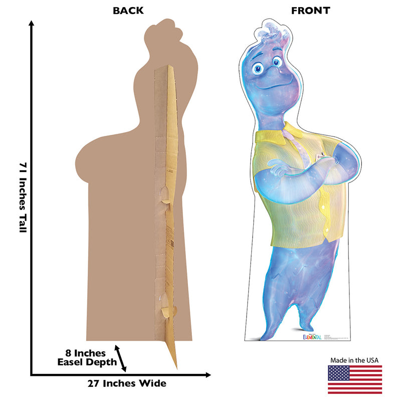 WADE RIPPLE "Elemental" Cardboard Cutout Standup / Standee