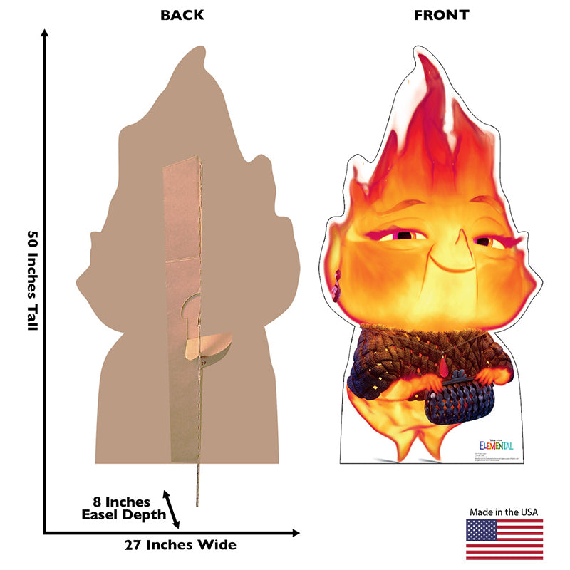 CINDER LUMEN "Elemental" Cardboard Cutout Standup / Standee