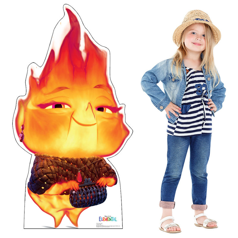 CINDER LUMEN "Elemental" Cardboard Cutout Standup / Standee