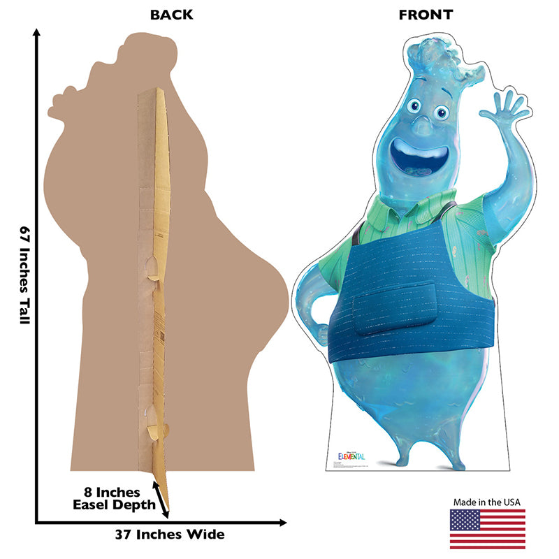 ALAN RIPPLE "Elemental" Cardboard Cutout Standup / Standee