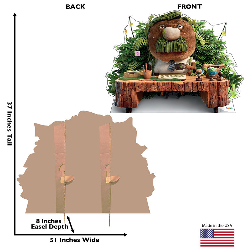 FERN GROUCHWOOD "Elemental" Cardboard Cutout Standup / Standee