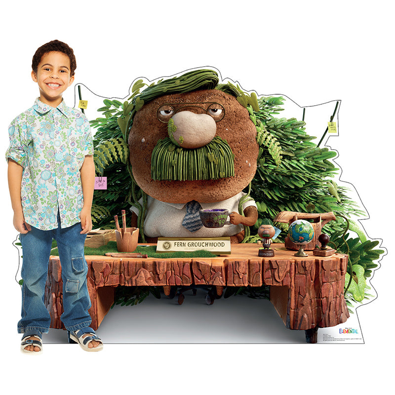 FERN GROUCHWOOD "Elemental" Cardboard Cutout Standup / Standee