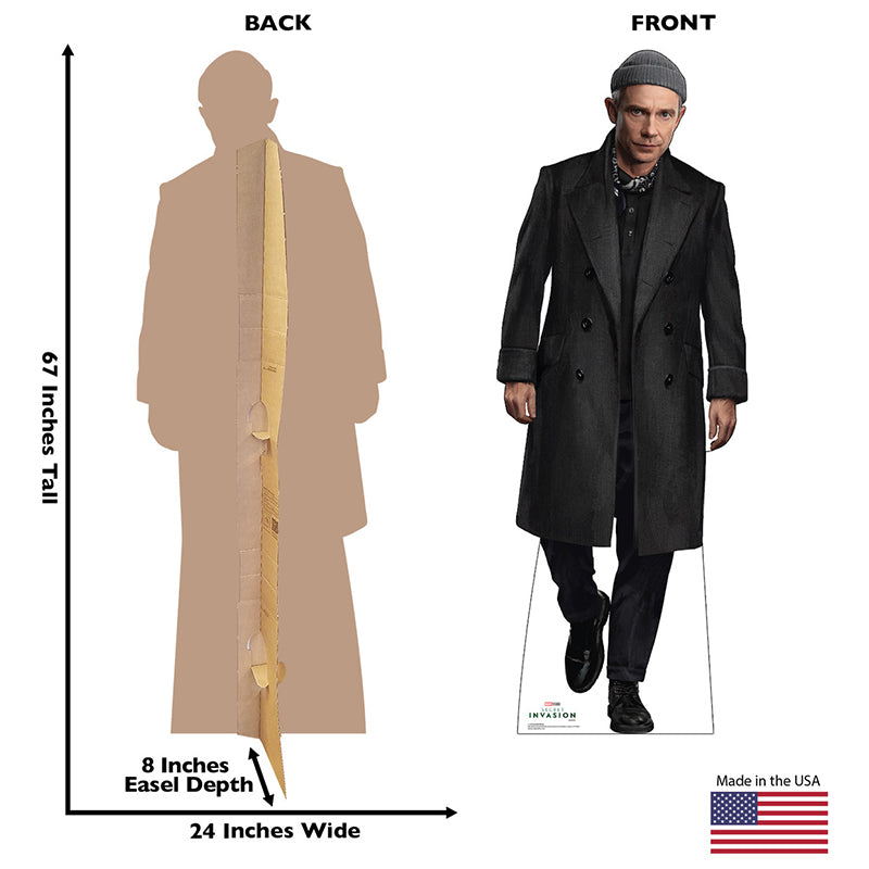 EVERETT ROSS "Secret Invasion" Cardboard Cutout Standup / Standee