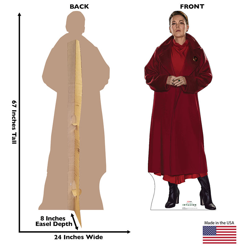 SONYA FALSWORTH "Secret Invasion" Cardboard Cutout Standup / Standee