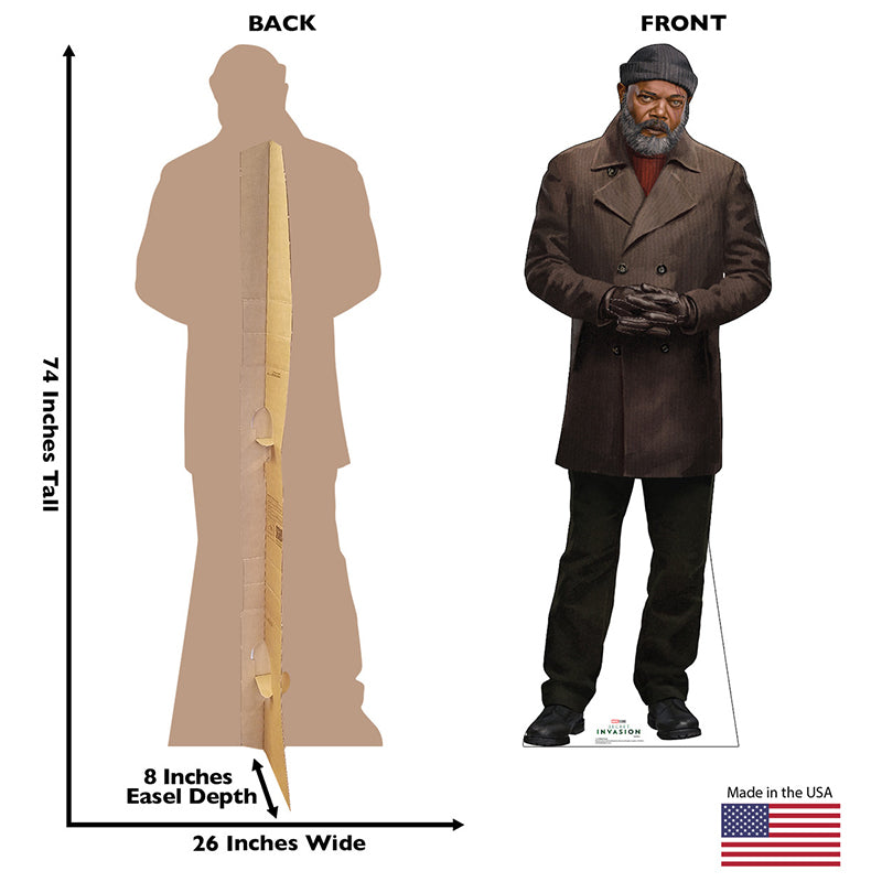 NICK FURY "Secret Invasion" Cardboard Cutout Standup / Standee