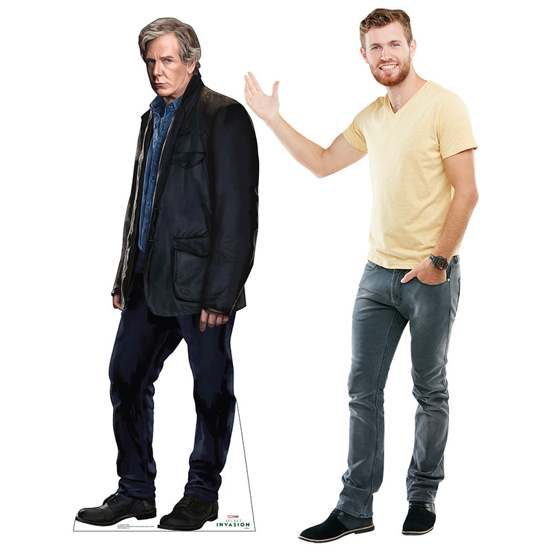 Roger Moore Cardboard Cutout/Stand Up/Standee. Secret Agent Spy