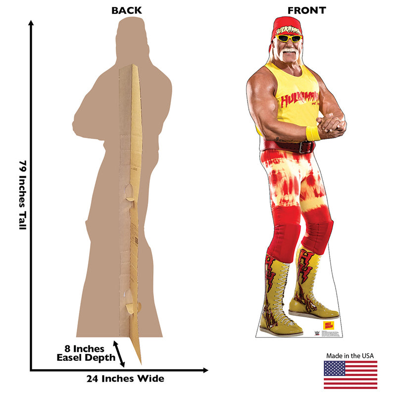 HULK HOGAN WWE Cardboard Cutout Standee