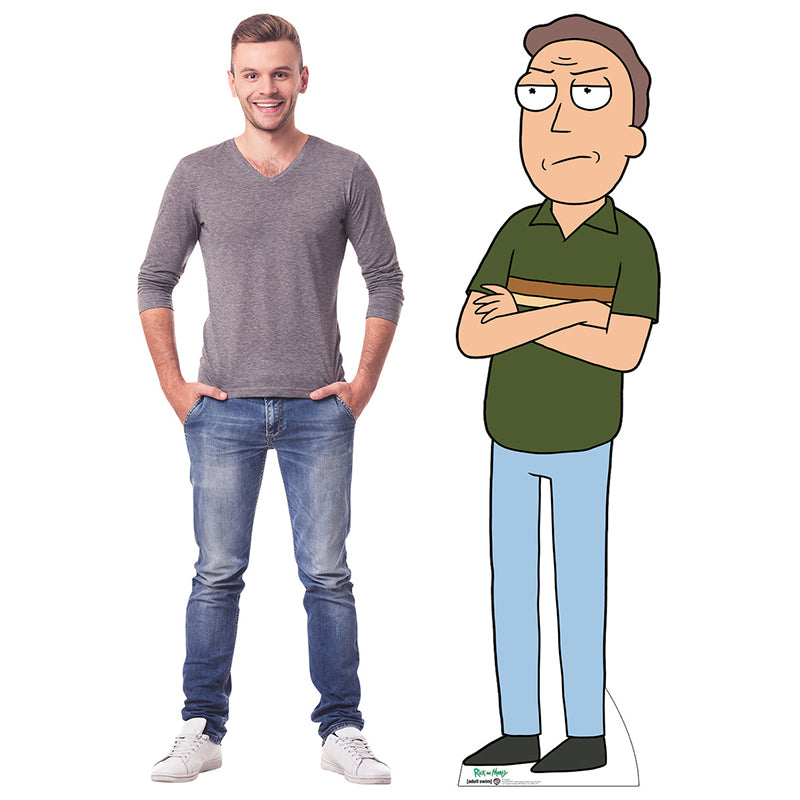 JERRY SMITH "Rick & Morty" Cardboard Cutout Standup / Standee