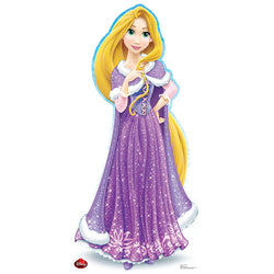 HOLIDAY PRINCESS RAPUNZEL Cardboard Cutout Standup / Standee