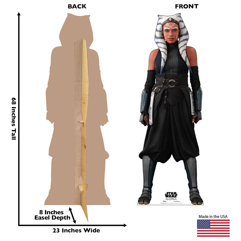 AHSOKA TANO "Star Wars: Ahsoka" Cardboard Cutout Standup / Standee
