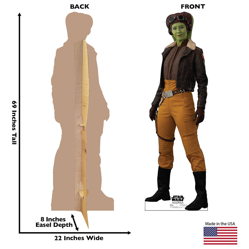 GENERAL HERA SYNDULLA "Star Wars: Ahsoka" Cardboard Cutout Standup / Standee