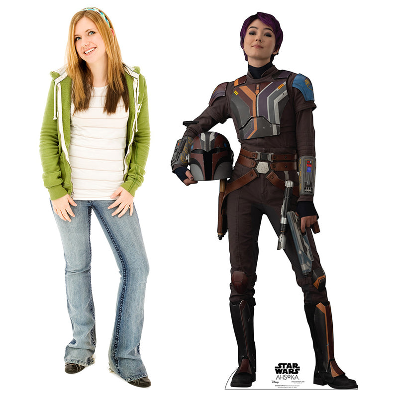 SABINE WREN "Star Wars: Ahsoka" Cardboard Cutout Standup / Standee