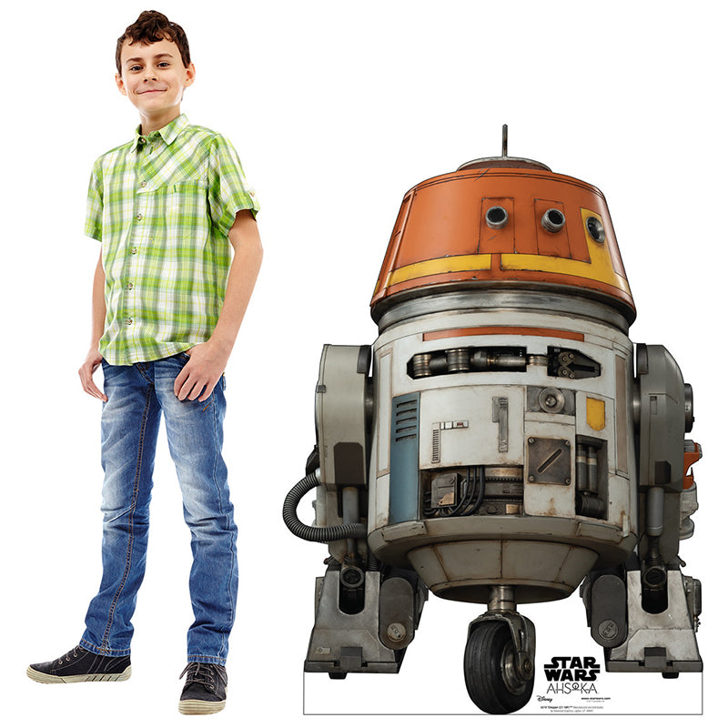 CHOPPER C1-10P "Star Wars: Ahsoka" Cardboard Cutout Standup / Standee