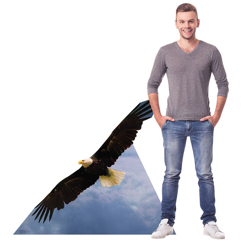 BALD EAGLE Cardboard Cutout Standup / Standee