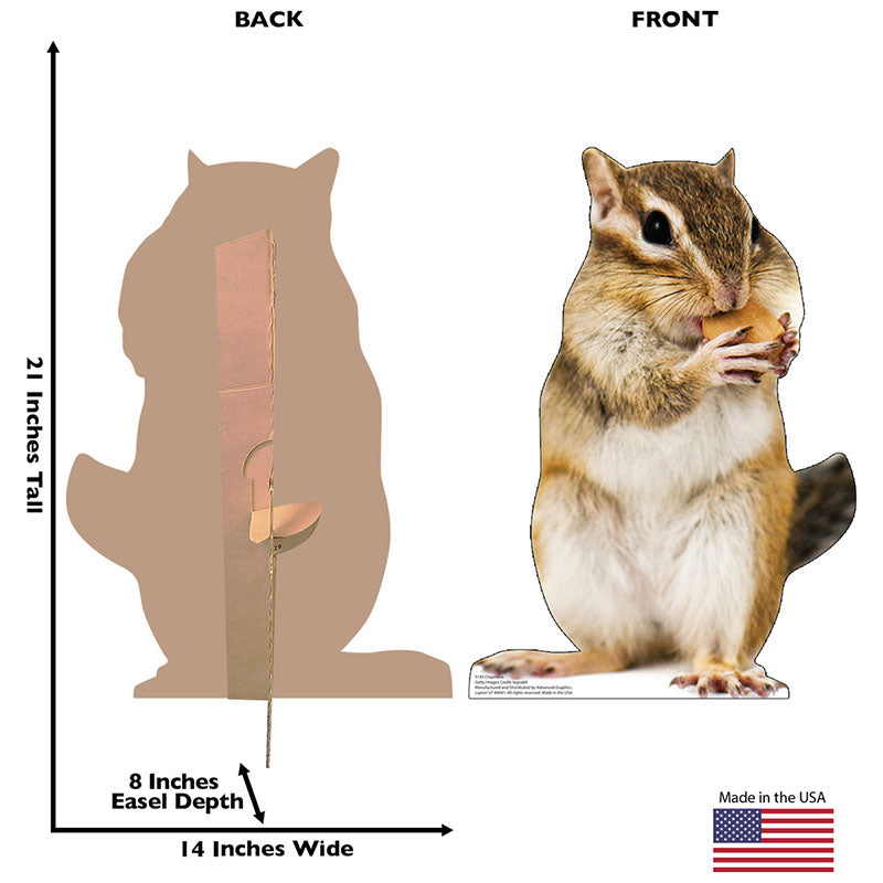 CHIPMONK Cardboard Cutout Standup / Standee