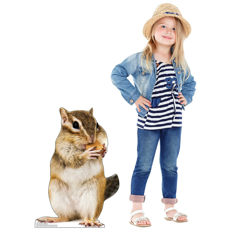 CHIPMONK Cardboard Cutout Standup / Standee