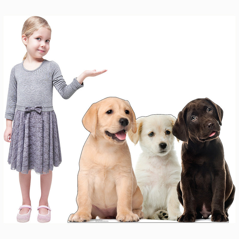 PUPPIES Cardboard Cutout Standup / Standee
