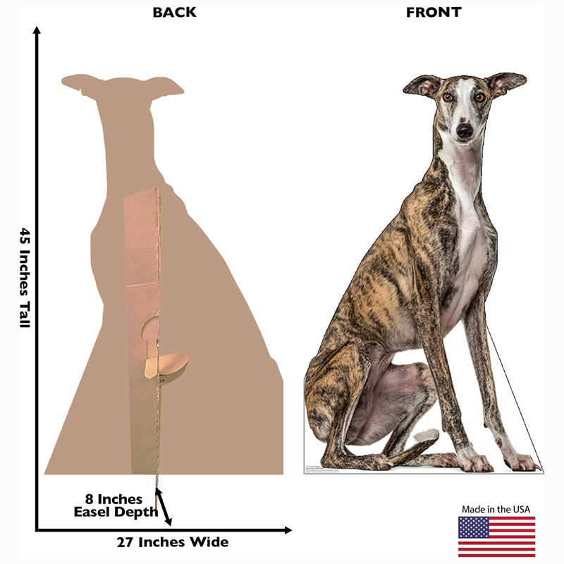 GREYHOUND Cardboard Cutout Standup / Standee