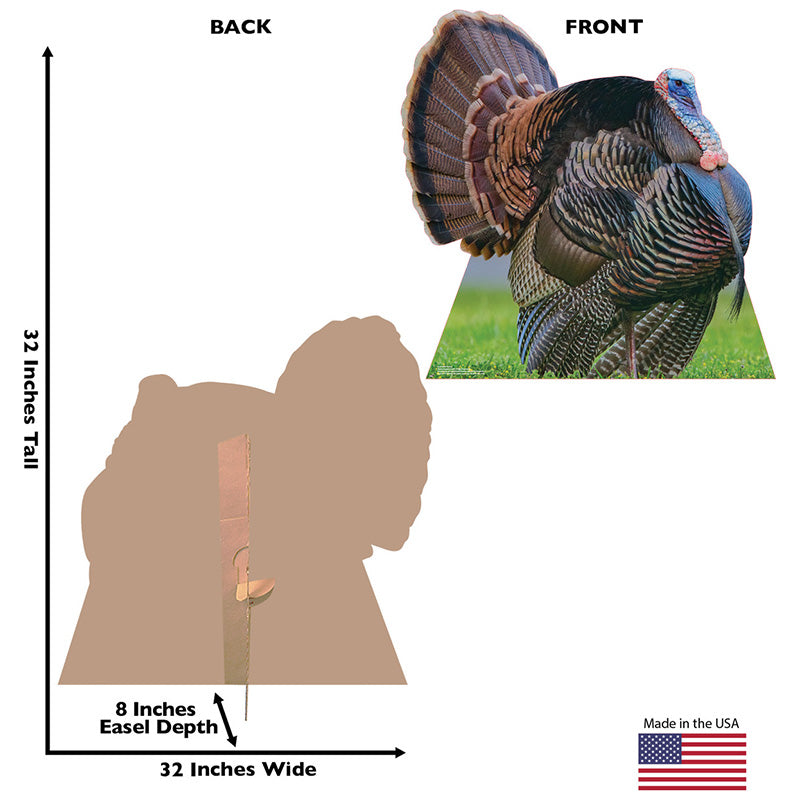 WILD TURKEY Cardboard Cutout Standup / Standee
