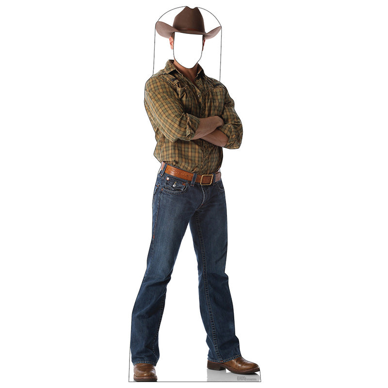 COWBOY STAND-IN Cardboard Cutout Standup / Standee