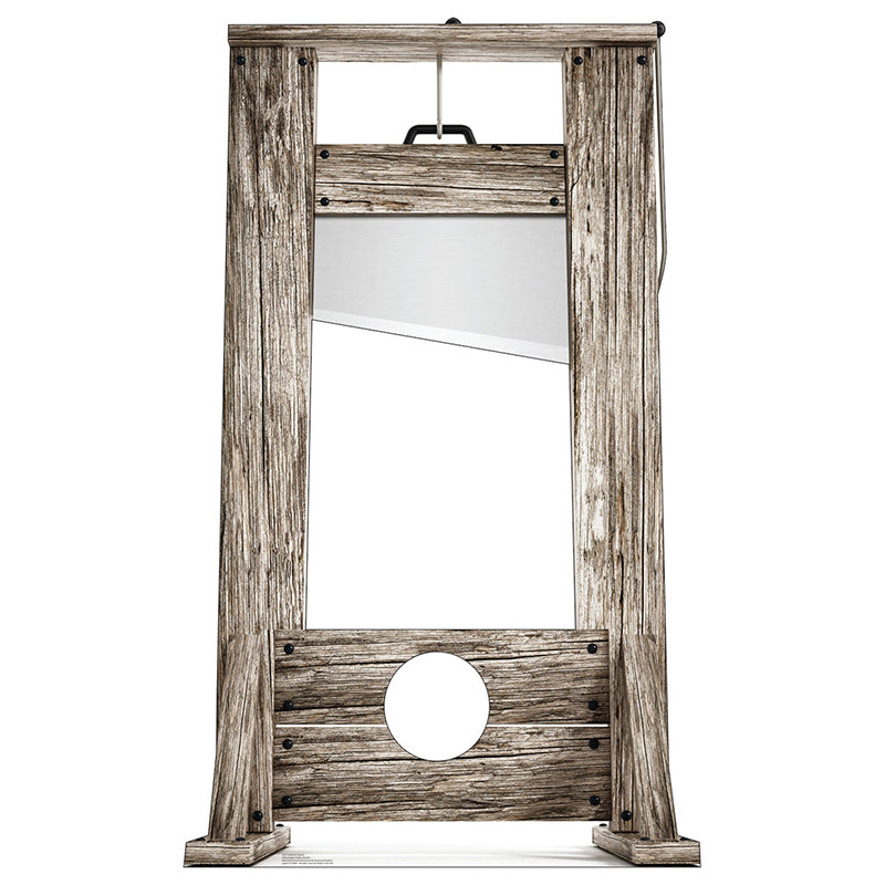 GUILLOTINE STAND-IN Cardboard Cutout Standup / Standee