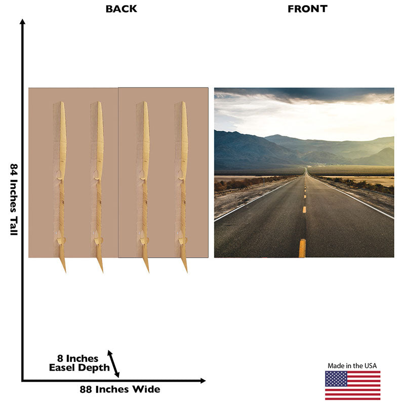 DEATH VALLEY BACKDROP Cardboard Cutout Standup / Standee