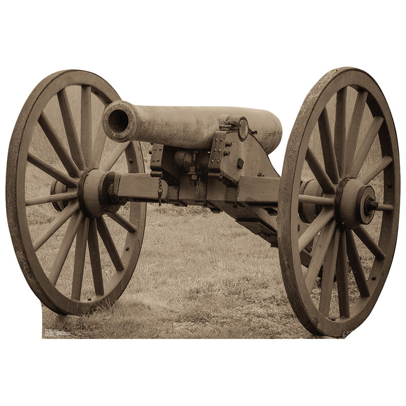 CIVIL WAR CANNON Cardboard Cutout Standup / Standee