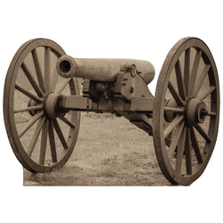 CIVIL WAR CANNON Cardboard Cutout Standup / Standee