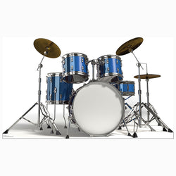 DRUM SET Cardboard Cutout Standup / Standee