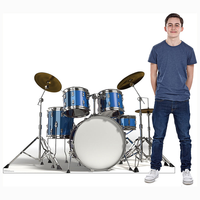 DRUM SET Cardboard Cutout Standup / Standee