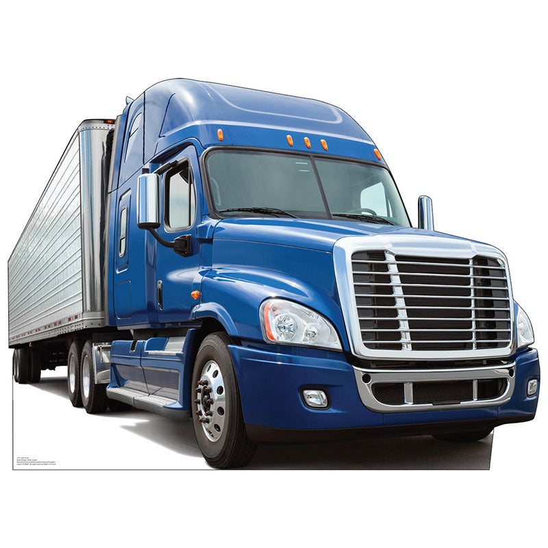 SEMI TRUCK Cardboard Cutout Standup / Standee