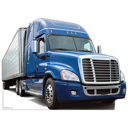 SEMI TRUCK Cardboard Cutout Standup / Standee