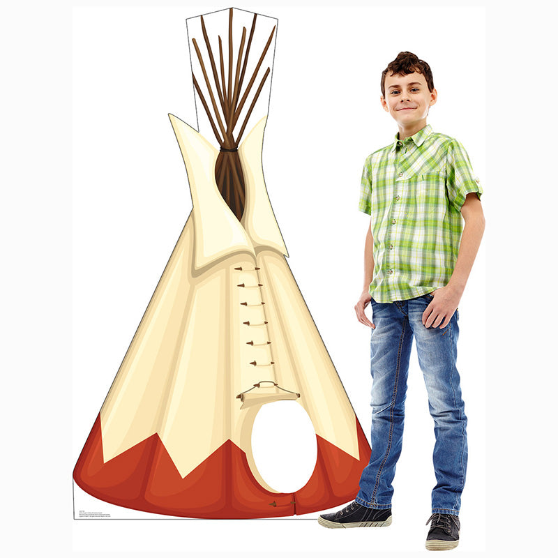 TIPI / TEEPEE STAND-IN Cardboard Cutout Standup / Standee