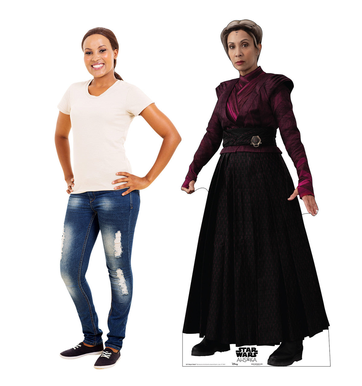 MORGAN ELSBETH "Star Wars: Ahsoka" Cardboard Cutout Standup / Standee