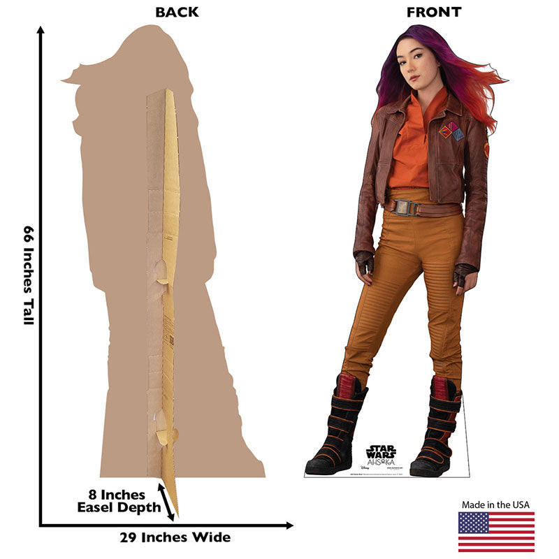 SABINE WREN "Star Wars: Ahsoka" Cardboard Cutout Standup / Standee