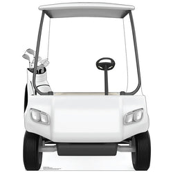 GOLF CART STAND-IN Cardboard Cutout Standup / Standee