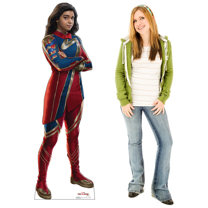 MS. MARVEL / KAMALA KHAN "The Marvels" Cardboard Cutout Standup / Standee