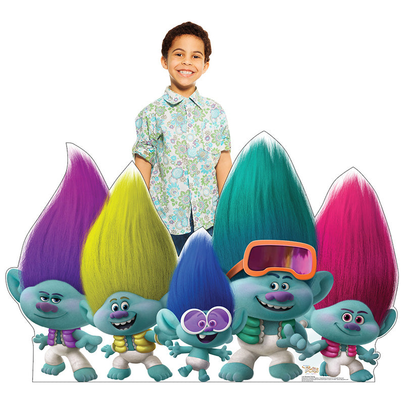BROZONE GROUP "Trolls Band Together" Cardboard Cutout Standup / Standee