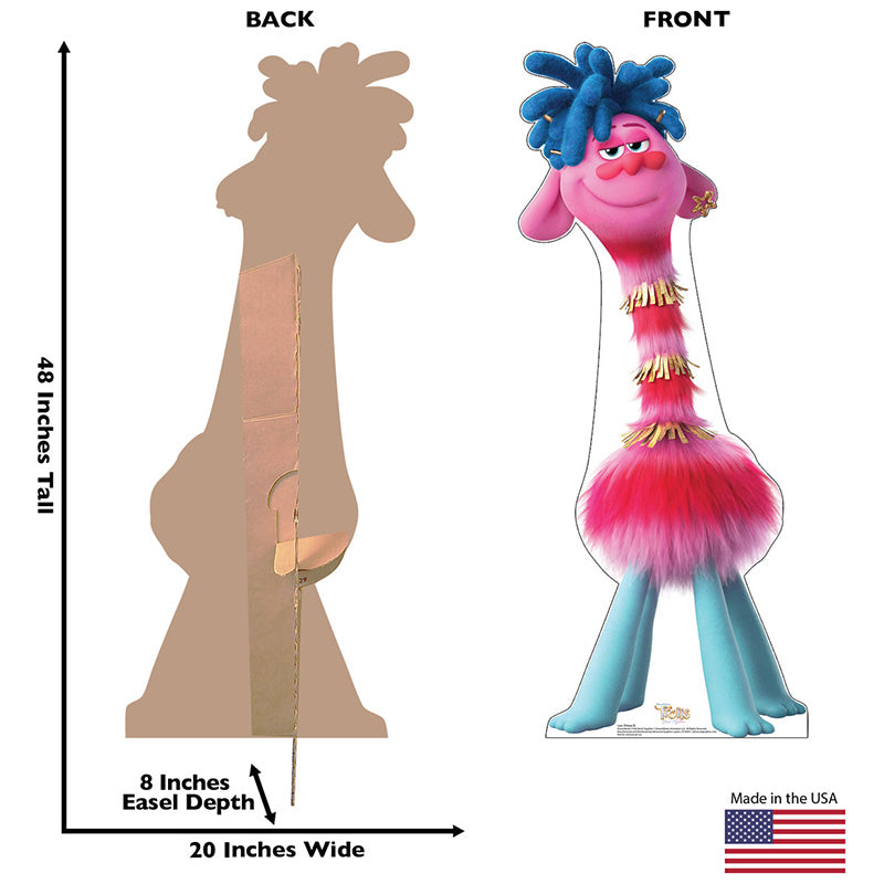 PRINCE D "Trolls Band Together" Cardboard Cutout Standup / Standee