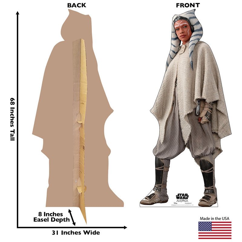 AHSOKA TANO "Star Wars: Ahsoka" Cardboard Cutout Standup / Standee