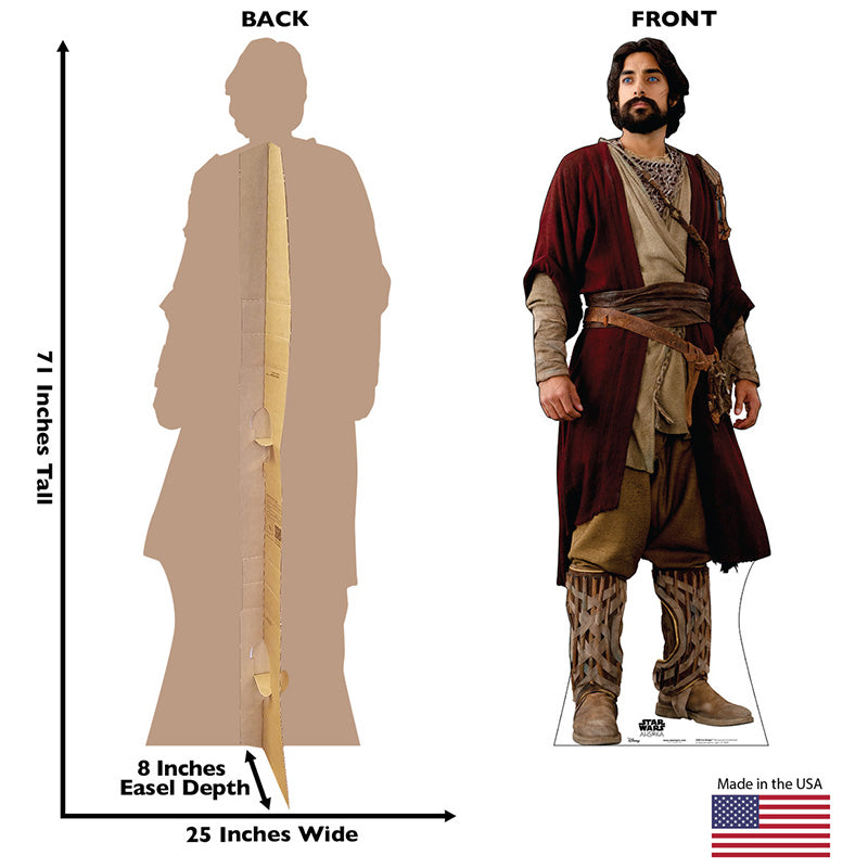 EZRA BRIDGER "Star Wars: Ahsoka" Cardboard Cutout Standup / Standee