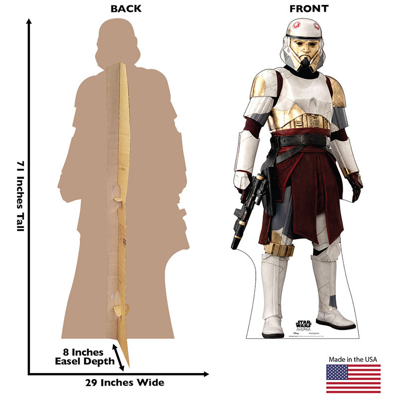 CAPTAIN ENOCH "Star Wars: Ahsoka" Cardboard Cutout Standup / Standee