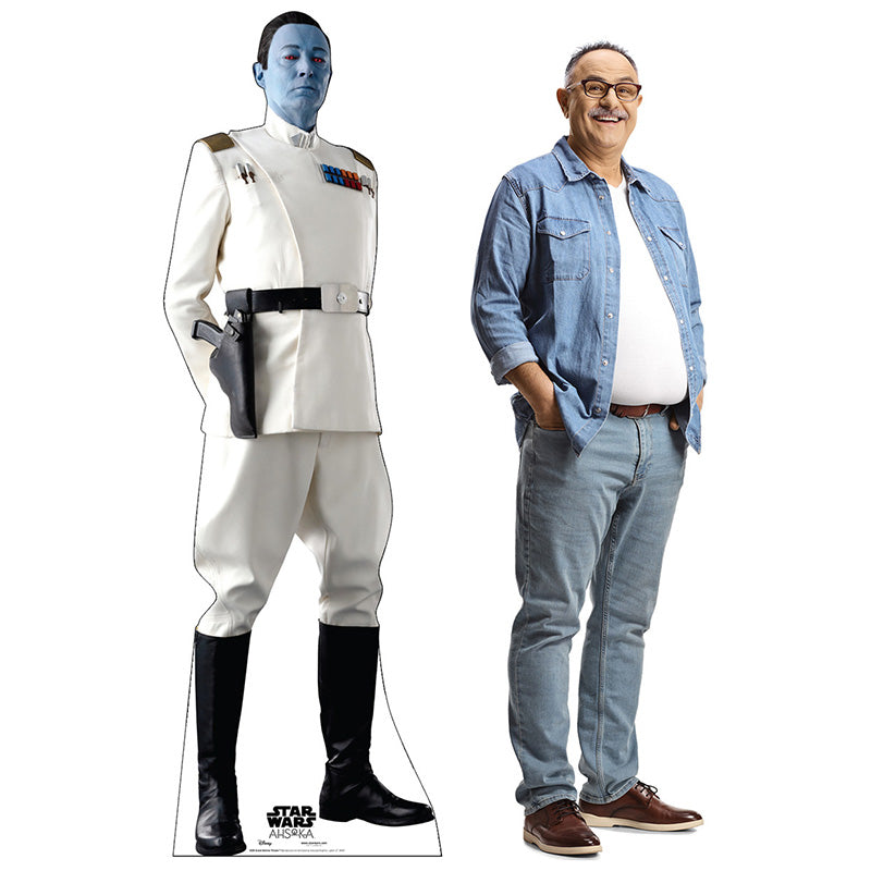GRAND ADMIRAL THRAWN "Star Wars: Ahsoka" Cardboard Cutout Standup / Standee