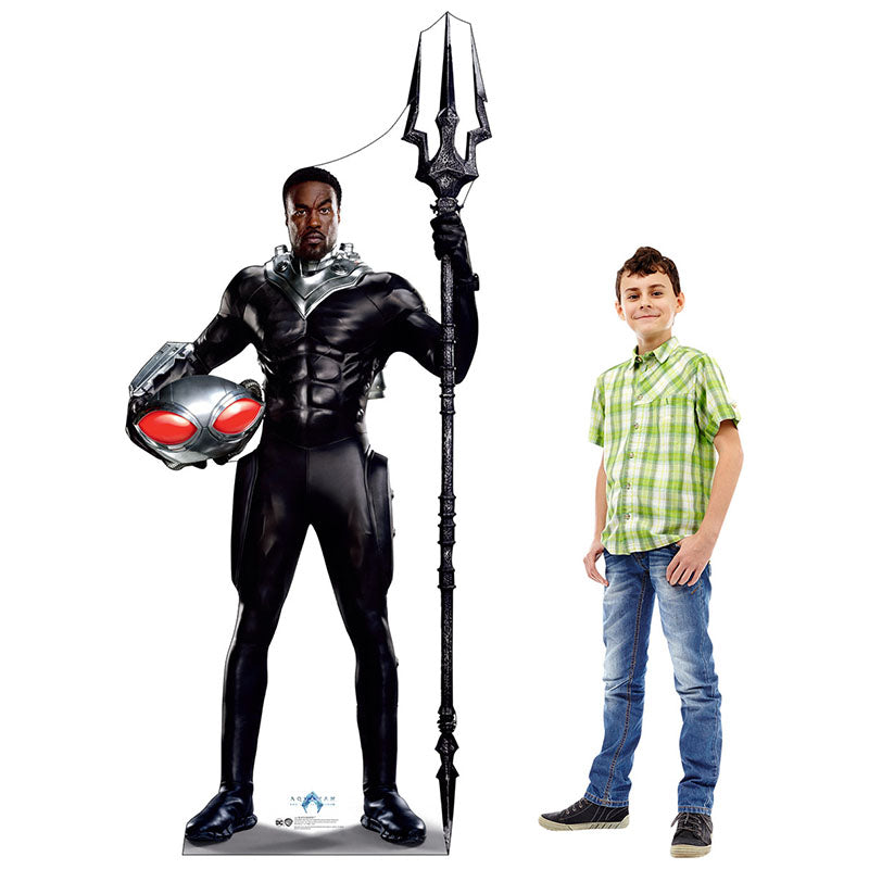 BLACK MANTA / DAVID KANE "Aquaman and the Lost Kingdom" Cardboard Cutout Standup / Standee