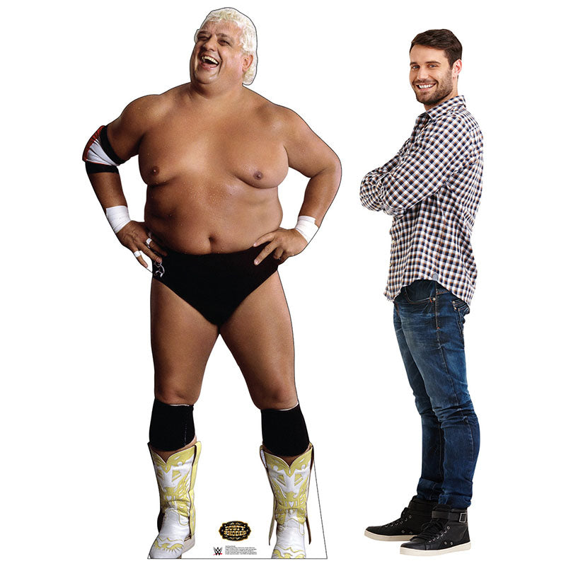 DUSTY RHODES WWE Wrestling Cardboard Cutout Standup / Standee