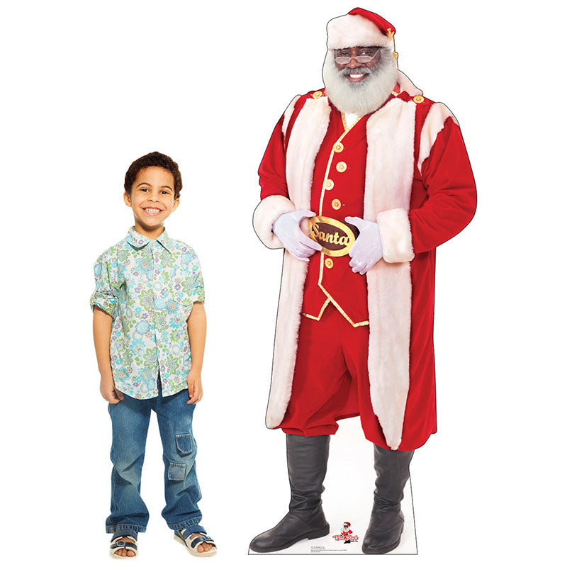 THE REAL BLACK SANTA Cardboard Cutout Standup / Standee